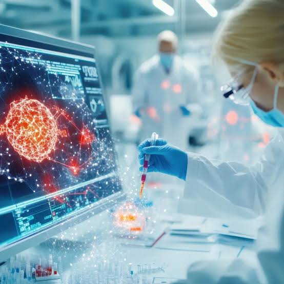 Oncology specialist consulting with a patient