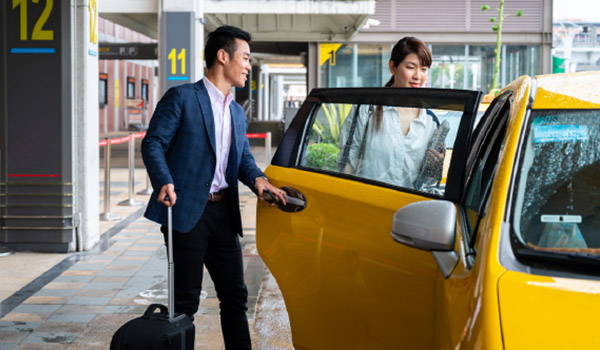 Arrange Pick-up on arrival from airport